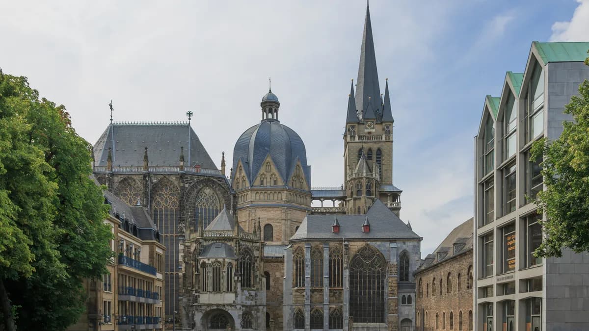 Stadtansicht von Aachen