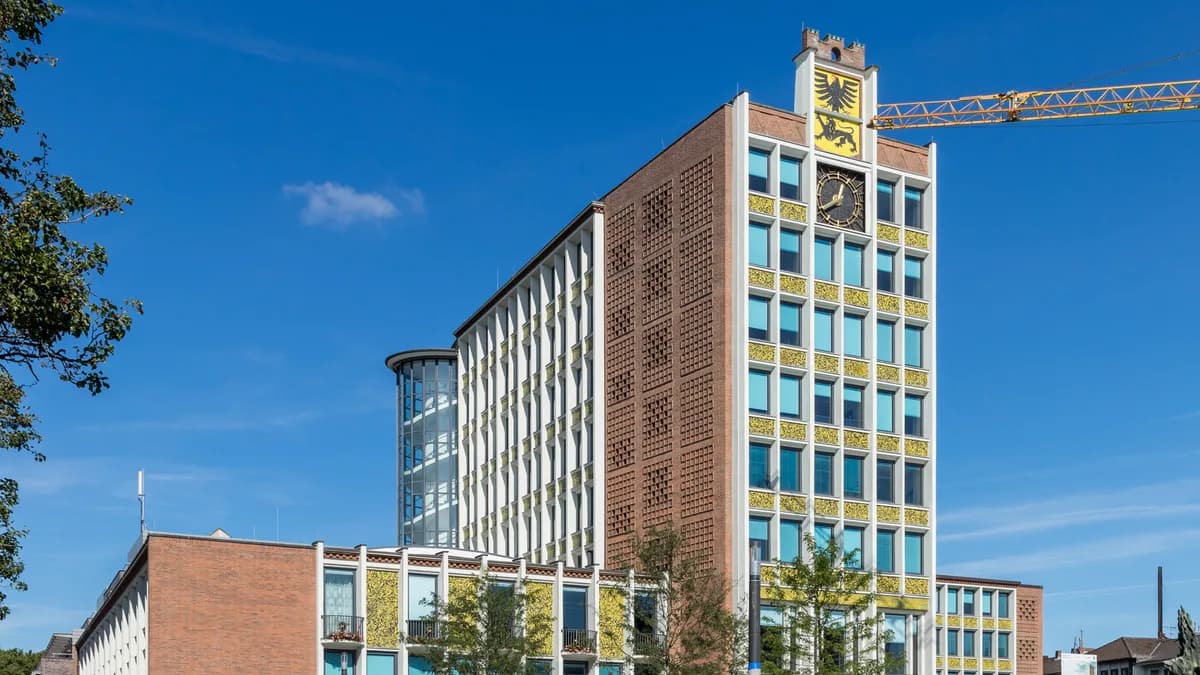 Stadtansicht von Düren