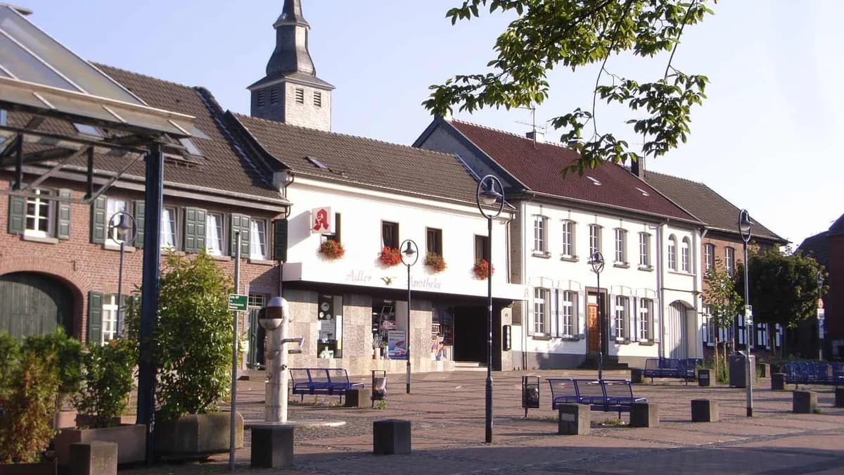 Stadtansicht von Jüchen