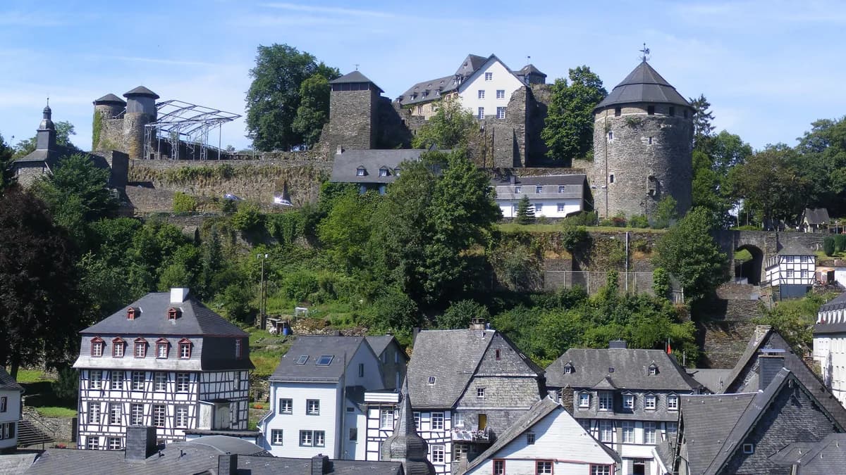 Stadtansicht von Monschau