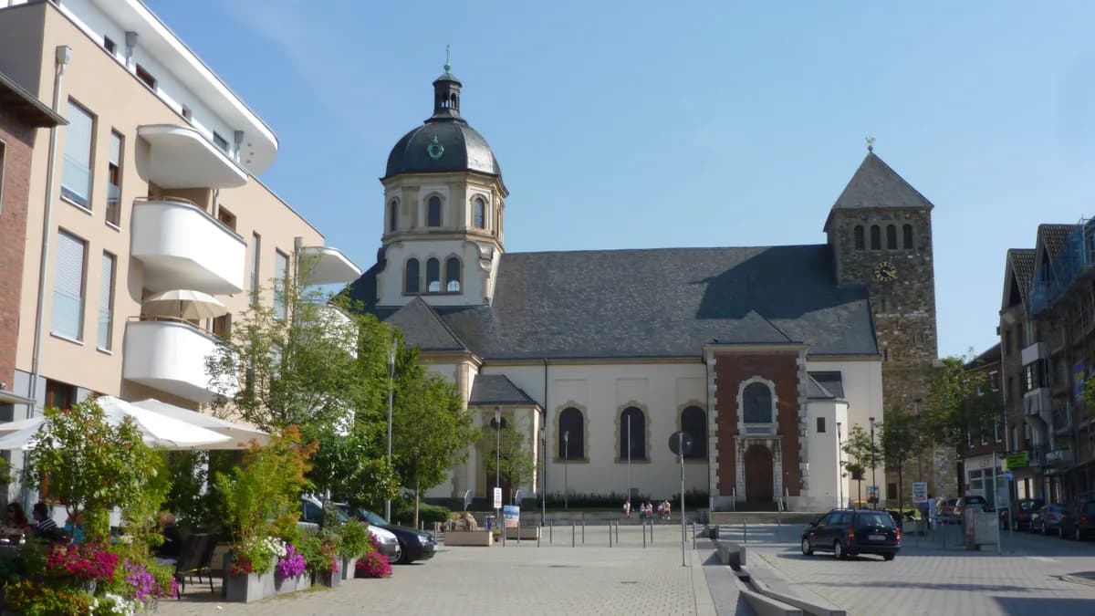 Stadtansicht von Würselen